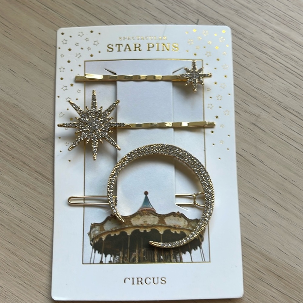 Rhinestone Hair Pins